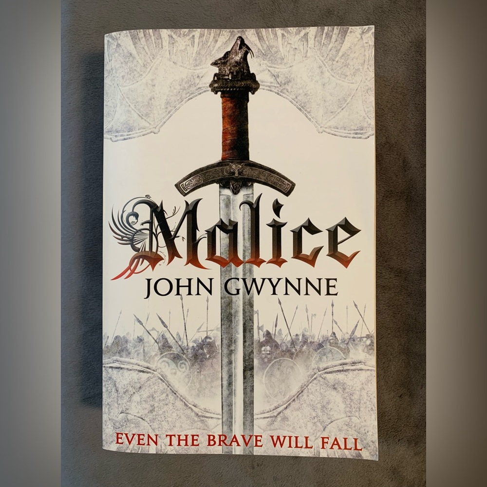 Malice by John Gwynne Paperback Novel